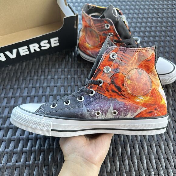 Converse DC x Chuck Taylor All Star High The Flash Men\'s Shoes 161390C Size 6